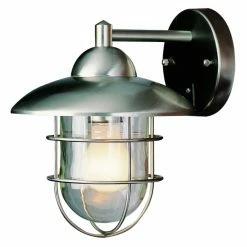 Wholesale 😍 Trans Globe Lighting 13 - 18 In. Trans Globe 4371 ST Coach Lantern - Stainless Steel - 9W In. 🎁