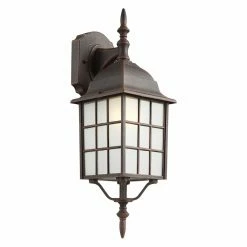 Promo 🥰 Trans Globe Lighting 19 - 24 In. Trans Globe 4420-1 Coach Lantern - 6W In. 💯