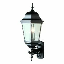 Hot Sale 🧨 Trans Globe Lighting 25 - 30 In. Trans Globe 51000 BK Coach Lantern - Black - 13W In. 🌟