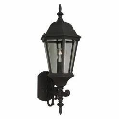 Budget 🎁 19 - 24 In. Craftmade Straight Glass Z250 Outdoor Wall Light 🎁