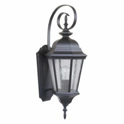 Hot Sale 😀 19 - 24 In. Craftmade Chadwick Z2914 Medium Outdoor Wall Mount Light 🔥