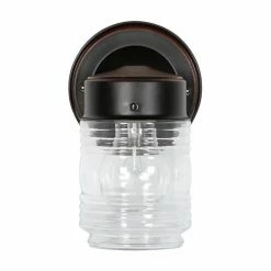 Best Pirce 🤩 7 - 12 In. Design House Jelly Jar 587311 Outdoor Wall Light - Set Of 2 🤩