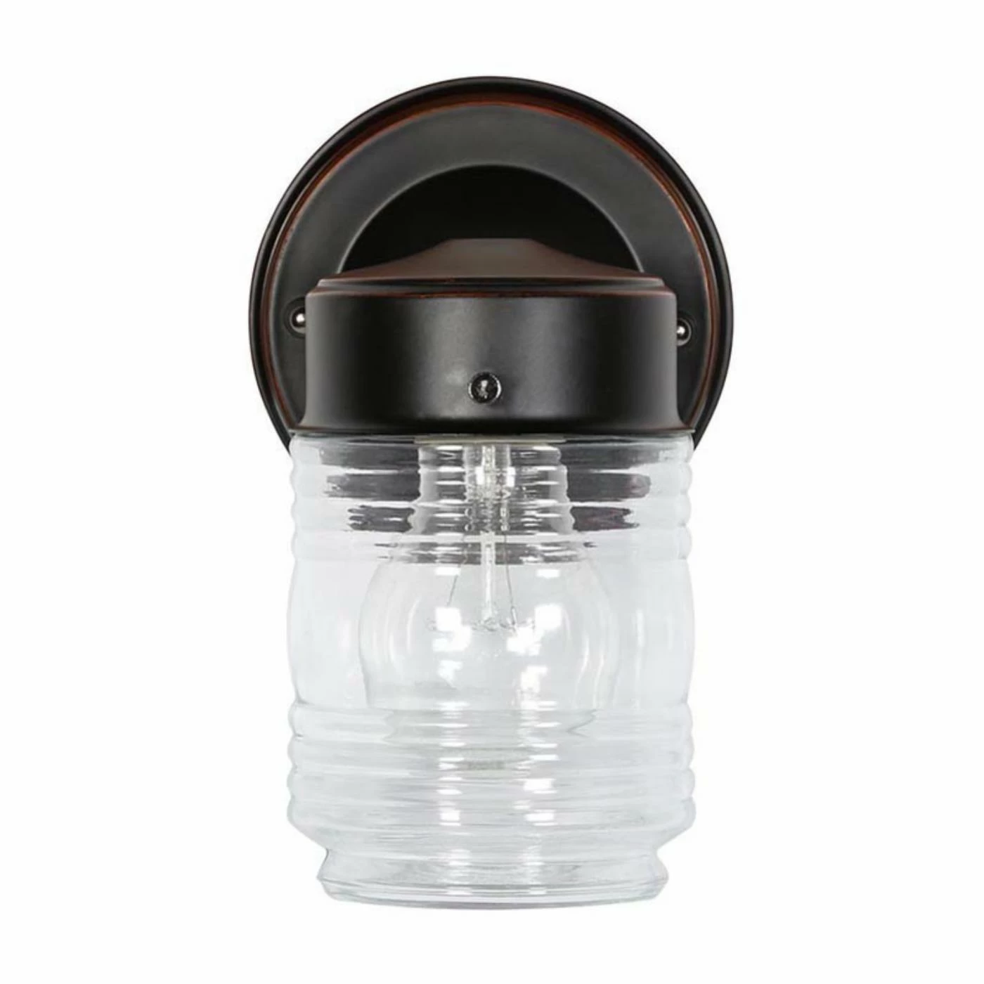 Best Pirce 🤩 7 - 12 In. Design House Jelly Jar 587311 Outdoor Wall Light - Set Of 2 🤩 3 Best Pirce 🤩 7 - 12 In. Design House Jelly Jar 587311 Outdoor Wall Light - Set Of 2 🤩