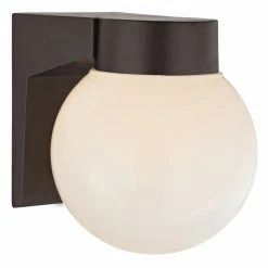 New 🔥 7 - 12 In. Thomas Lighting Contemporary Globe 9201 Outdoor Wall Sconce 🎁