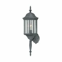 New 🌟 25 - 30 In. Thomas Lighting Hawthorne Outdoor Armed Wall Lantern 👍