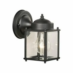 Promo 🥰 7 - 12 In. Thomas Lighting Park Avenue Armed Downlight Outdoor Wall Sconce 🛒