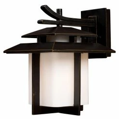 Best reviews of 🎁 13 - 18 In. Elk Lighting Kanso Wall Sconce - Hazelnut Bronze 🥰