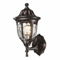 Hot Sale 🧨 13 - 18 In. ELK Lighting Glendale 45000/1 1-Light Outdoor Wall Sconce 🥰
