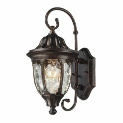 Brand new 🔥 13 - 18 In. ELK Lighting Glendale 45002/1 1-Light Outdoor Wall Sconce 🎉