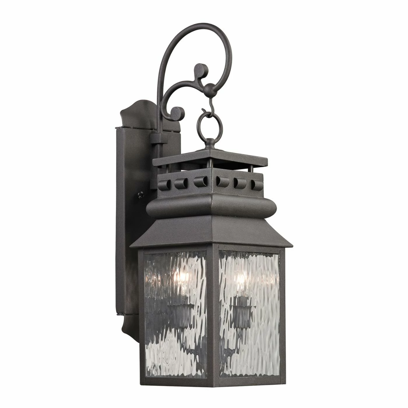 Outlet π₯° 19 - 24 In. ELK Lighting Forged Lancaster 47065/2 2-Light Outdoor Wall Sconce 𧨠3 Outlet π₯° 19 - 24 In. ELK Lighting Forged Lancaster 47065/2 2-Light Outdoor Wall Sconce π§¨