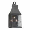 Cheapest 🔥 19 - 24 In. ELK Lighting Forged Jefferson 4707 3-Light Outdoor Wall Sconce 👍 -Trans Globe Shop masterELI3213