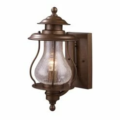 Best Pirce ✔️ 13 - 18 In. ELK Lighting Wikshire 62005-1 1-Light Outdoor Wall Sconce 🔔