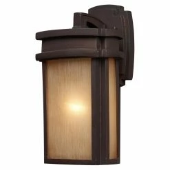 Hot Sale 🔥 13 - 18 In. ELK Lighting Sedona 4214 1-Light Outdoor Wall Sconce ✨