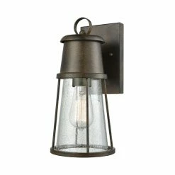 Top 10 ⭐ 13 - 18 In. ELK Lighting Crowley 45065/1 1 Light Outdoor Wall Sconce 🥰