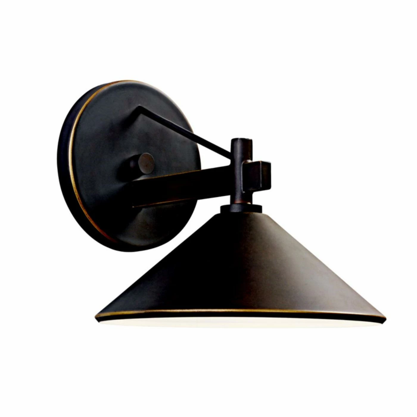 Best deal ๐ 7 - 12 In. Kichler 49059OZ Ripley 1-Light Outdoor Wall Light - 7.37H In. Bronze ๐ 3 Best deal ๐ 7 - 12 In. Kichler 49059OZ Ripley 1-Light Outdoor Wall Light - 7.37H In. Bronze ๐