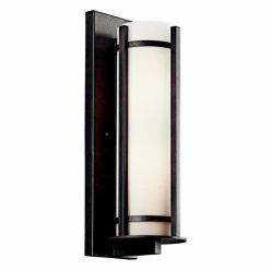 Brand new 🥰 19 - 24 In. Kichler Camden 49120AVI 2 Light Outdoor Wall Lantern - 6.25 In. - Anvil Iron 🧨