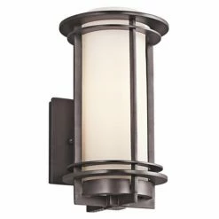 Discount ❤️ 13 - 18 In. Kichler Pacific Edge 4934 Outdoor Wall Lantern 🌟