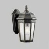 Cheapest 🧨 13 - 18 In. Kichler Courtyard 903 Outdoor Wall Lantern - Rubbed Bronze ❤️ -Trans Globe Shop masterKIC2945