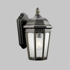 Cheapest 🧨 13 - 18 In. Kichler Courtyard 903 Outdoor Wall Lantern - Rubbed Bronze ❤️