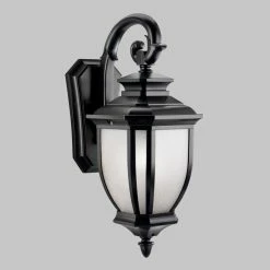 Top 10 🌟 19 - 24 In. Kichler Salisbury 9040 Outdoor Wall Lantern - 8 In. ✨