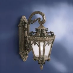 Best reviews of 👏 13 - 18 In. Kichler Tournai 9356LD Outdoor Wall Lantern - 7.5 In. 🎉