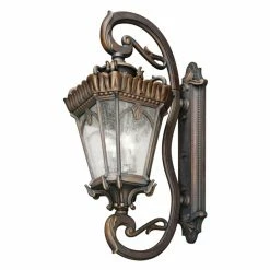 Coupon 😀 37 In. And Up Kichler Tournai 9360 Outdoor Wall Lantern - 17 In. 😉