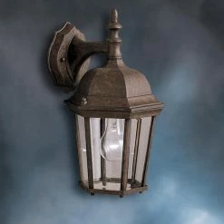 Coupon 👏 13 - 18 In. Kichler Madison 9650 Outdoor Wall Lantern - 8 In. ✨