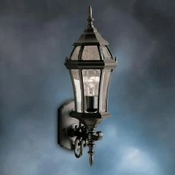 Best reviews of 🧨 19 - 24 In. Kichler Townhouse 9790 Outdoor Wall Lantern - 7.25 In. ⌛