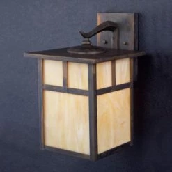 Budget 🔔 13 - 18 In. Kichler Alameda Outdoor Wall Lantern - 14H In. Canyon View 🎁