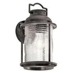 Cheap ⌛ 13 - 18 In. Kichler Ashland Bay 49570WZC Outdoor Wall Light 👏