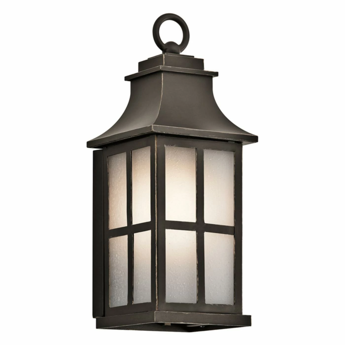 Cheap ❤️ 13 - 18 In. Kichler Pallerton Way 49579OZ Outdoor Wall Light 🎁 3 Cheap ❤️ 13 - 18 In. Kichler Pallerton Way 49579OZ Outdoor Wall Light 🎁