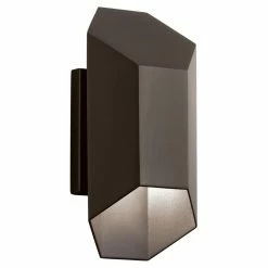 Flash Sale 👍 13 - 18 In. Kichler Estella 49608AZTLED Outdoor Wall Sconce 🔥