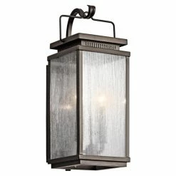 Best Pirce 🛒 13 - 18 In. Kichler Manningham 49385OZ Outdoor Wall Sconce 😉