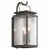 Cheapest ❤️ Armed Sconces Kichler Manningham 49386OZ Outdoor Wall Sconce 😍 -Trans Globe Shop masterKIC5416