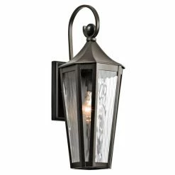 Outlet 😀 19 - 24 In. Kichler Rochdale 49512OZ Outdoor Wall Sconce 😍