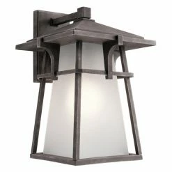 Discount 👏 13 - 18 In. Kichler Beckett 49723 Outdoor Wall Light 🎁