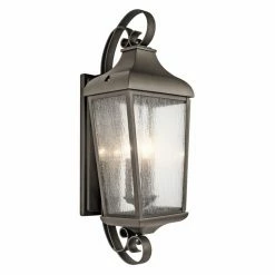 Best deal 🎉 25 - 30 In. Kichler Forestdale 49738 Outdoor Wall Light ✔️