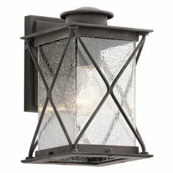 Best reviews of 🎉 7 - 12 In. Kichler Argyle 49743 Outdoor Wall Light 😀