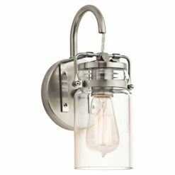 Buy 🧨 7 - 12 In. Kichler Brinley 45576 Wall Sconce ⌛