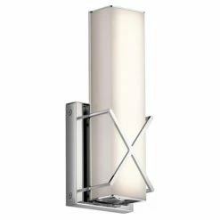 Wholesale 🥰 7 - 12 In. Kichler Trinsic 45656 Chrome LED Wall Sconce ✨