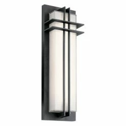 Flash Sale 👏 19 - 24 In. Kichler Manhattan 49297 Outdoor Wall Light ⌛