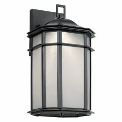 New 🔥 13 - 18 In. Kichler Kent 49899 Outdoor Wall Light ⭐