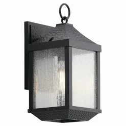 Outlet 🥰 13 - 18 In. Kichler Springfield 49984DBK Outdoor Wall Lantern 🎉