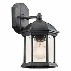 Cheapest ⭐ Armed Sconces Kichler Barrie 49183L18 Outdoor Wall Light 😉