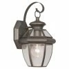 Top 10 ⌛ Livex Lighting 7 - 12 In. Livex Monterey 2051-07 Outdoor Wall Lantern - 12.5H In. Bronze 👏 -Trans Globe Shop masterLXL002