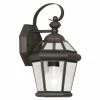 Brand new ✨ Livex Lighting 7 - 12 In. Livex Georgetown 2061-07 Outdoor Wall Lantern - 12H In. Bronze 🥰 -Trans Globe Shop masterLXL024 1