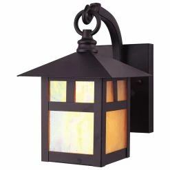 Cheapest 🔥 Livex Lighting 7 - 12 In. Livex Montclair Mission 2130-07 Outdoor Wall Lantern - 8.5H In. Bronze 😍