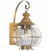 Flash Sale ⌛ Livex Lighting 19 - 24 In. Livex Harbor 2223-22 Outdoor Wall Lantern - 20H In. Flemish Brass ⭐ -Trans Globe Shop masterLXL075