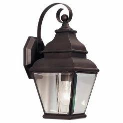 New 🔔 Livex Lighting 13 - 18 In. Livex Exeter 2590-07 Outdoor Wall Lantern - 14.5H In. Bronze 🥰