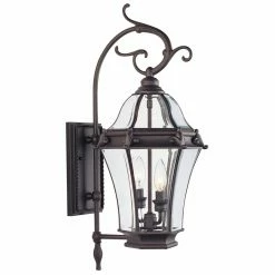 Top 10 ⌛ Livex Lighting 25 - 30 In. Livex Fleur De Lis 2621-07 Outdoor Wall Lantern ⌛